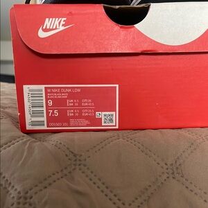 Nike Dunk Low Women's Shoes - Black and White